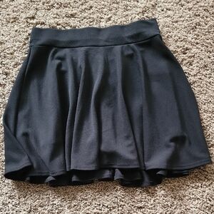 DJT Black XL Activewear Skater Skort